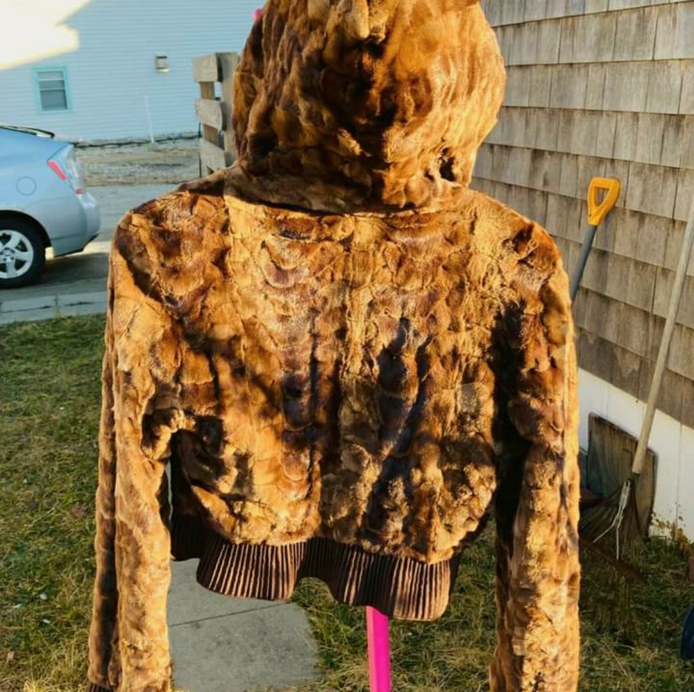 MINK sexy cropped jacket